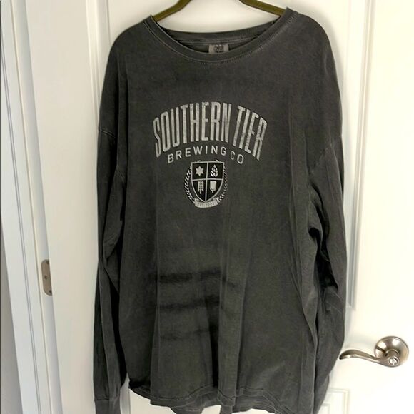 Southern Tier Brewery Men's washed Grey Shirt. FINAL CLEARANCE - Picture 1 of 4